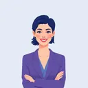 Ilustração representando Helena Prado